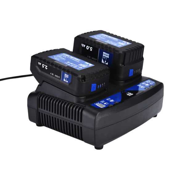 Ładowarka dwukanałowa szybka  18VDC 6.5 A